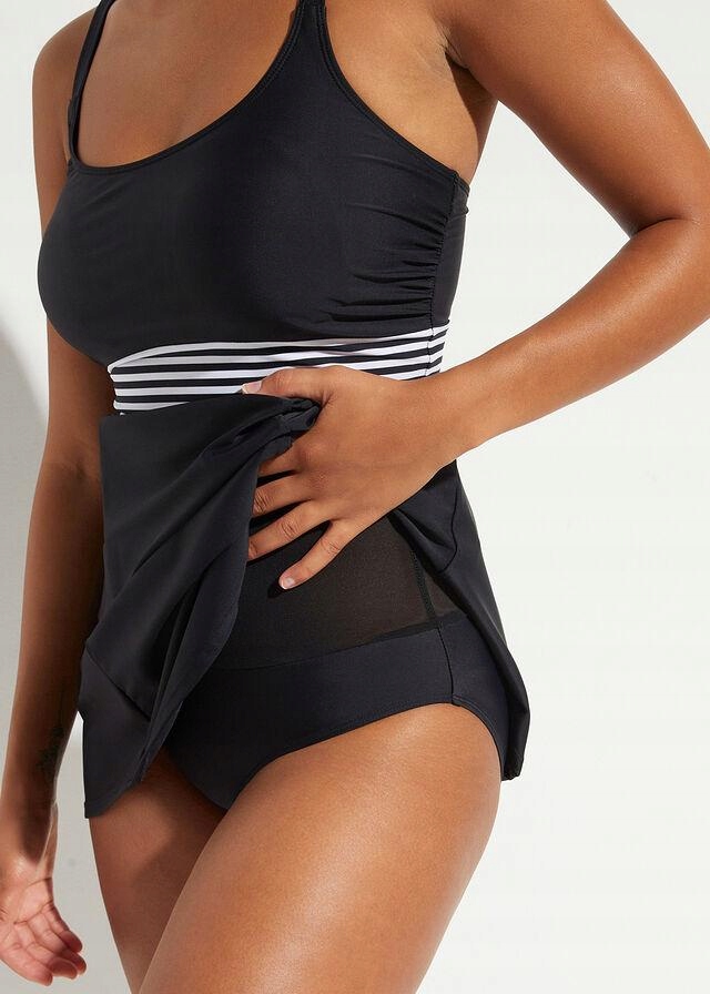 BPC BONPRIX COLLECTION SUKIENKA KĄPIELOWA__48 Wzór dominujący bez wzoru