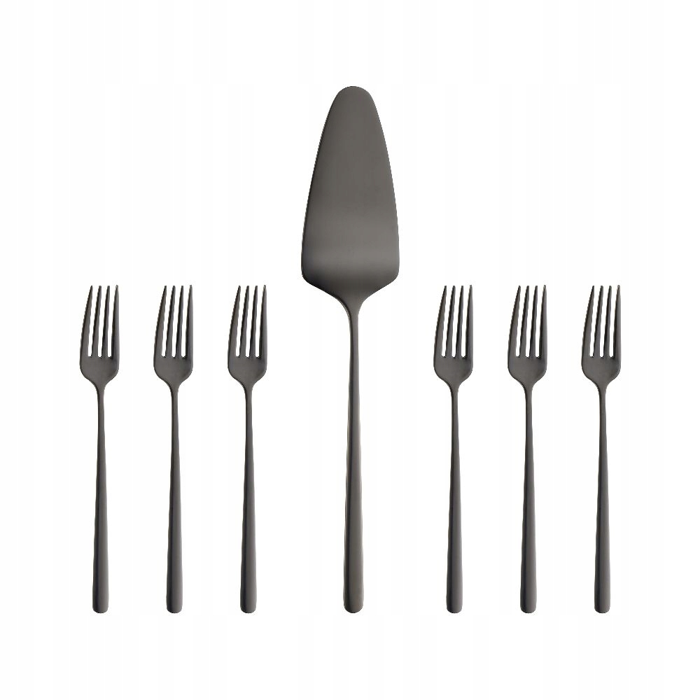 Villa Italia Sada vidličiek na cesto s lopatkou Mariza Black