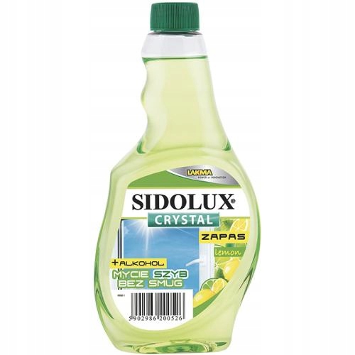

Sidolux Crystal Płyn do mycia szyb Lemon zapas