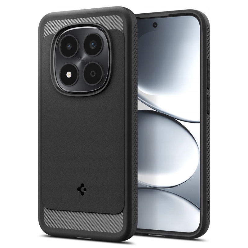 Etui Spigen do Xiaomi Redmi Note 15 Pro 5G Rugged Armor Oryginalne Czarne