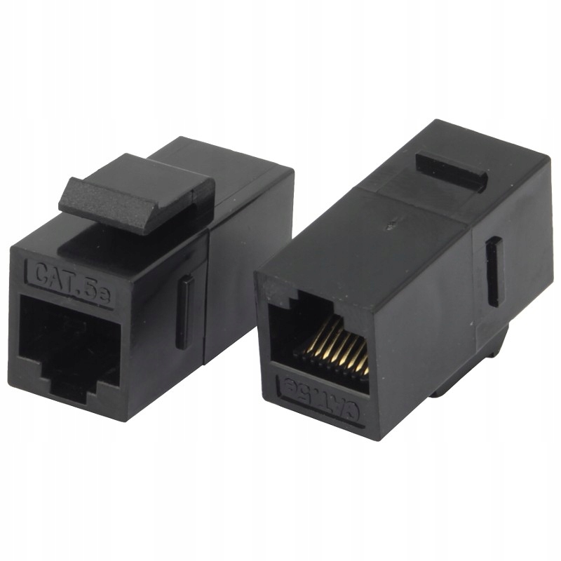 

Łącznik modularny Keystone RJ-45 kat. 5e beczka