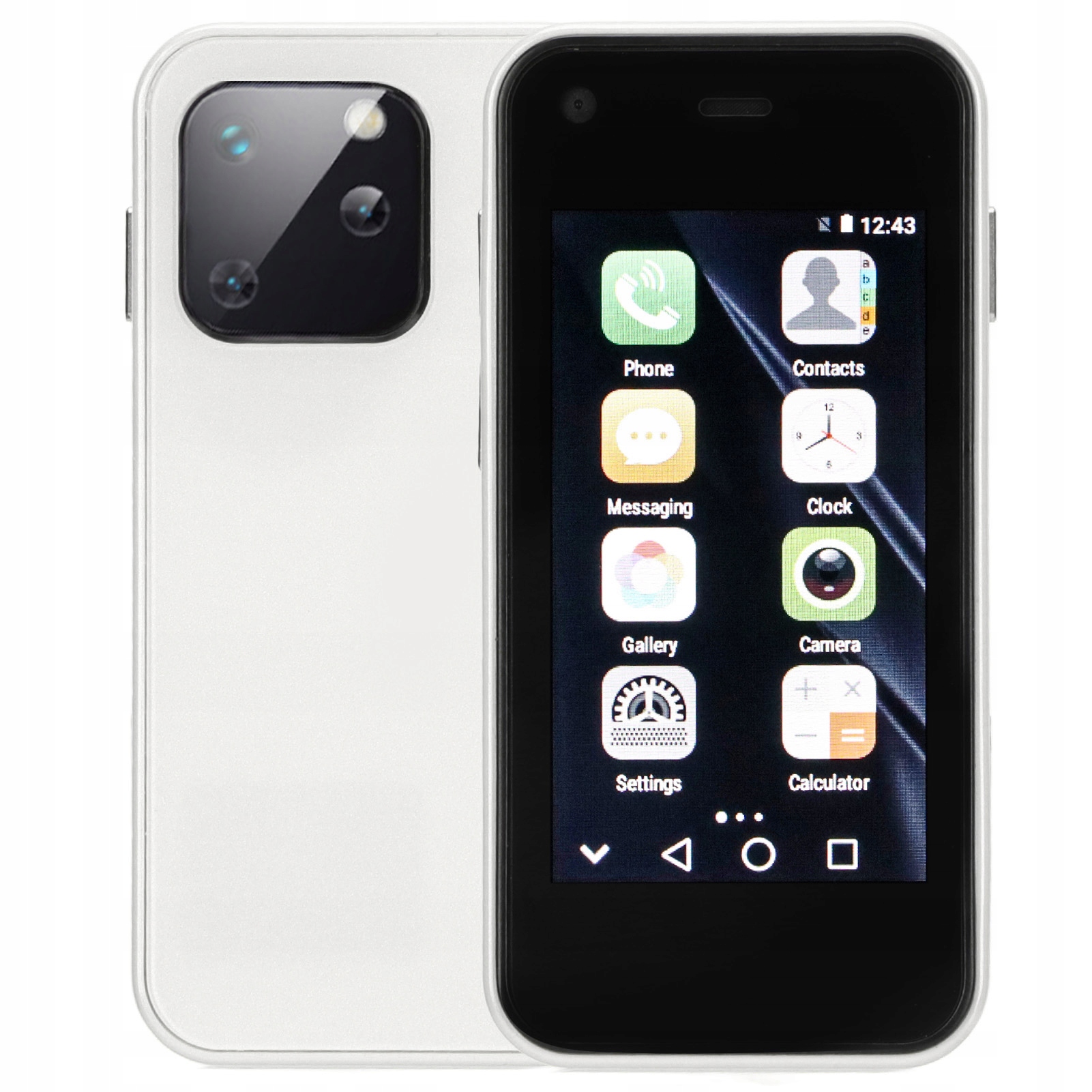 Smartfon Mini rozmiar 2.5 -calowy ekran dotykowy lekki telefon X0