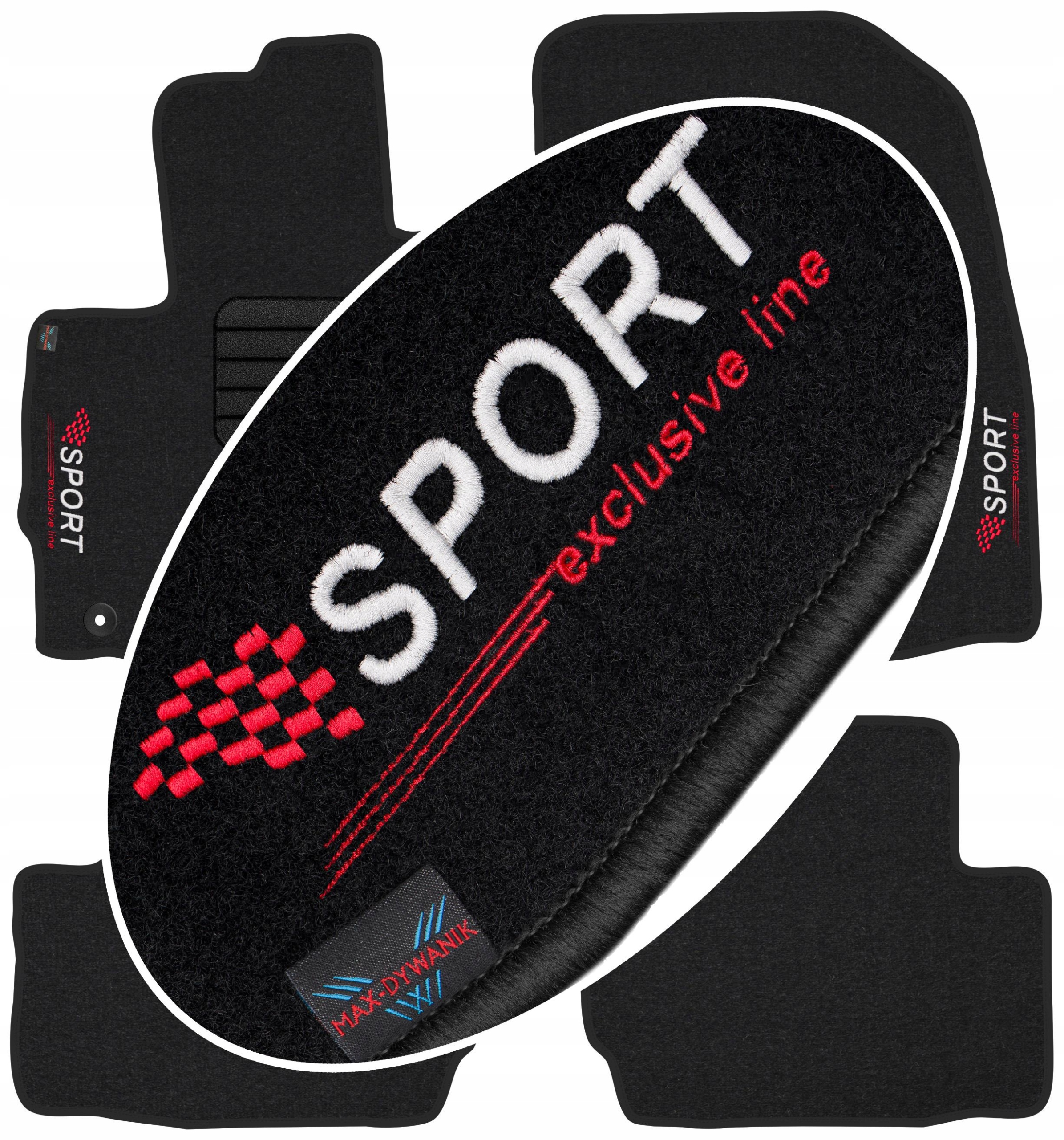 Mitsubishi Outlander II 5dv. 2007-2012 Autokoberce Koberce do auta