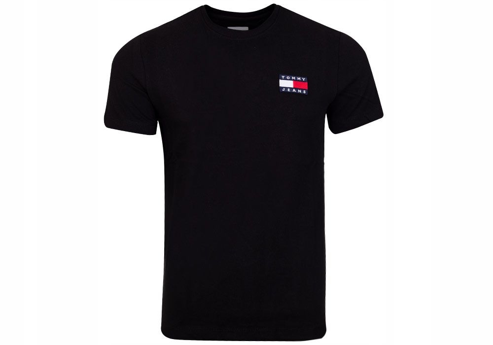 

Tommy Hilfiger Koszulka Męska T-shirt Black r. L