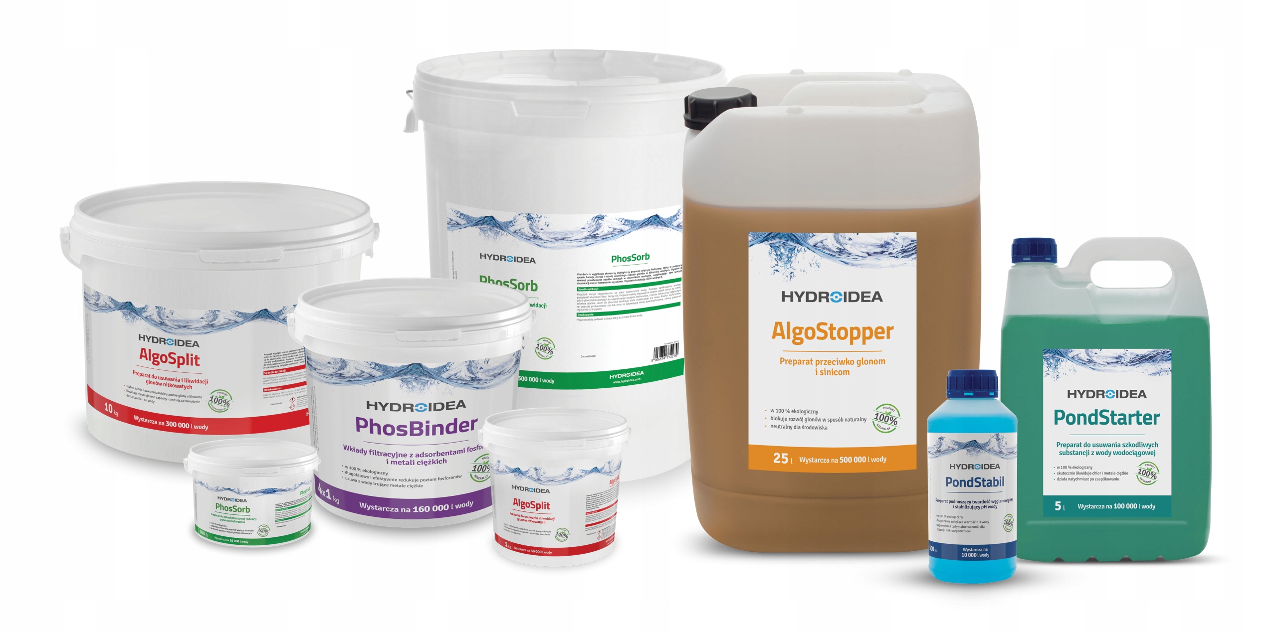 Preparat wiążący fosforany PhosSorb 500g Hydroidea Marka Hydroidea