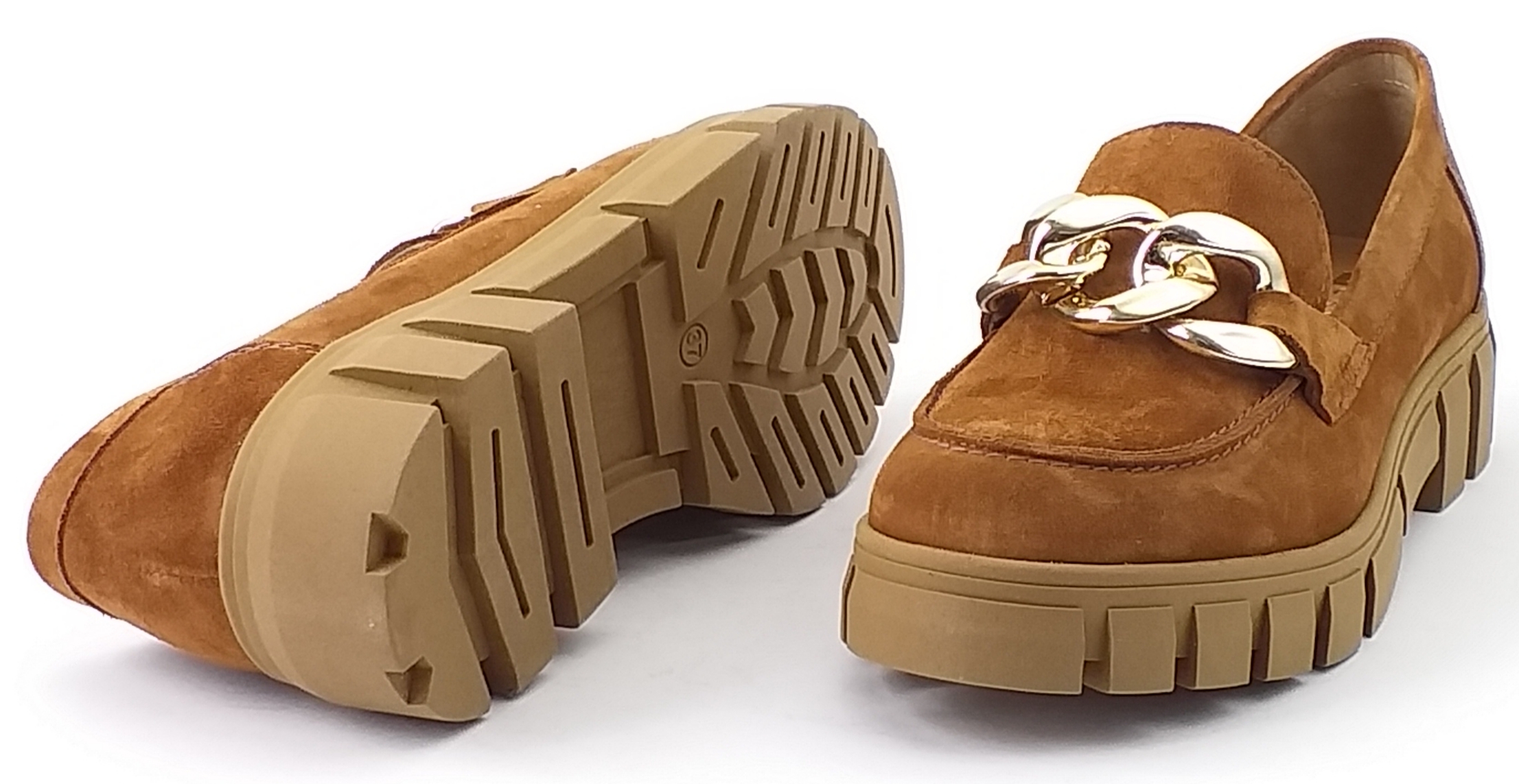 NESSI 21085 PÓŁBUTY DAMSKIE MOKASYNY SKÓRZANE 36 Wzór dominujący bez wzoru