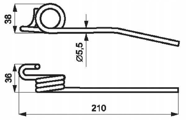 Palec motowideł Z20478 3045Z56958 Producent części Kramp