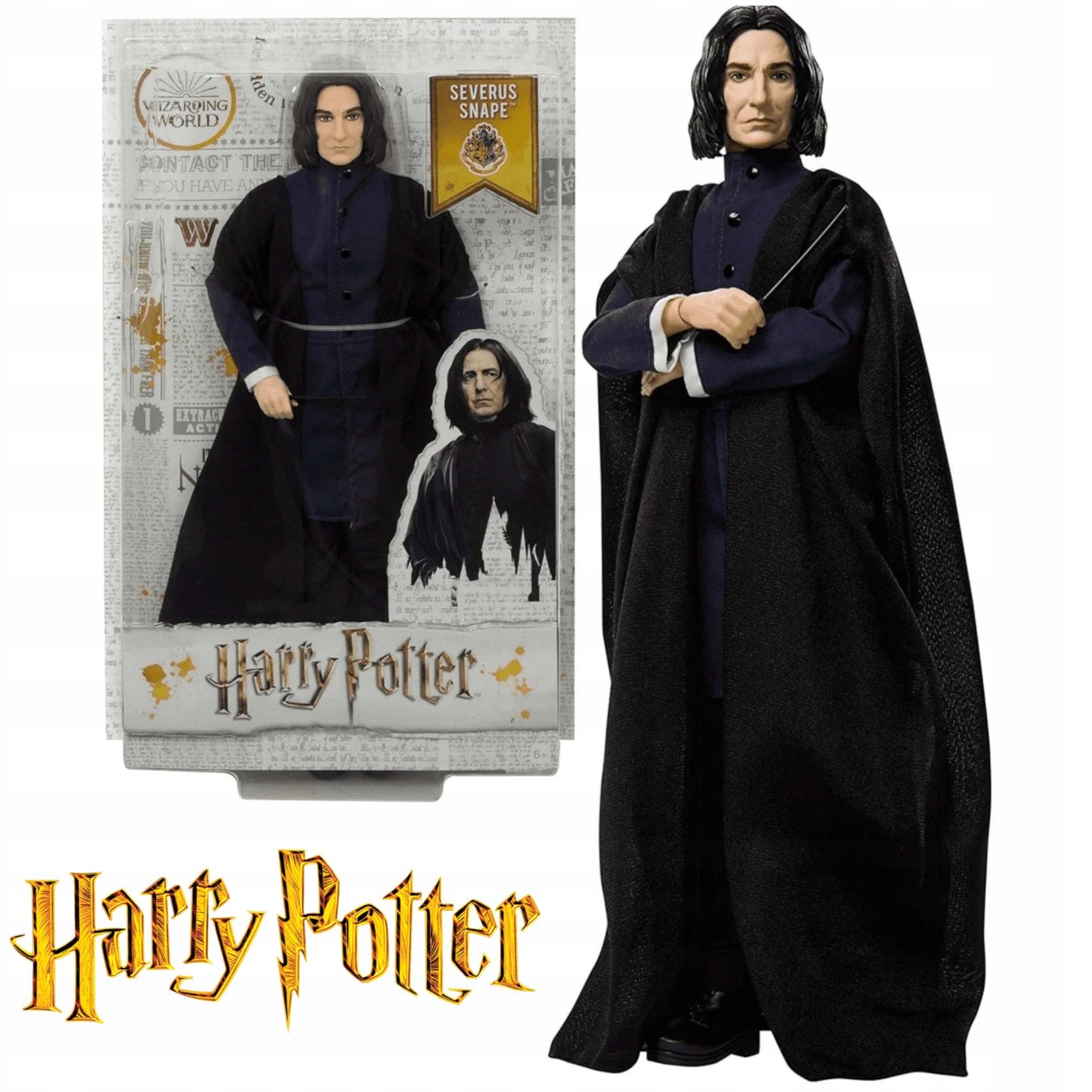 HARRY POTTER SEVERUS SNAPE LALKA KOLEKCJONERSKA ZABAWKA DLA DZIECI GNR35