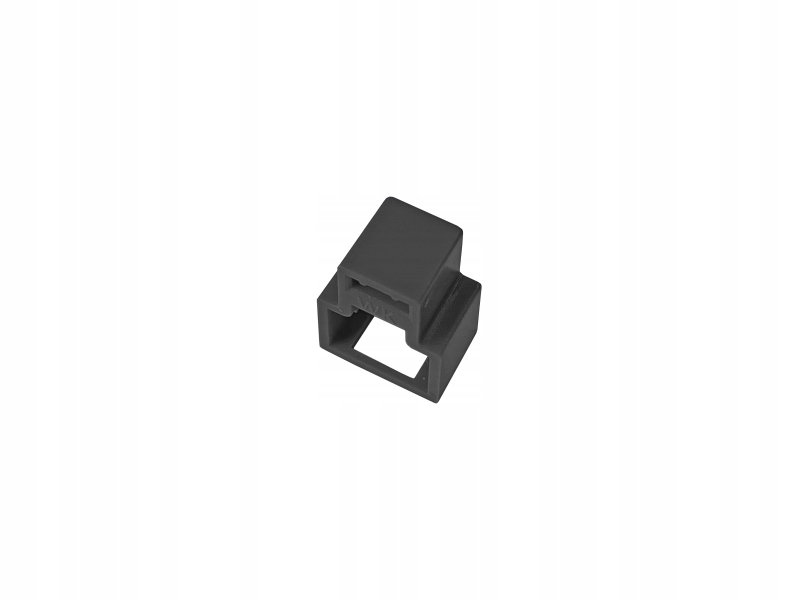 Blokovanie konektora RJ45 pred neoprávneným odpojením, farba čierna (balenie)