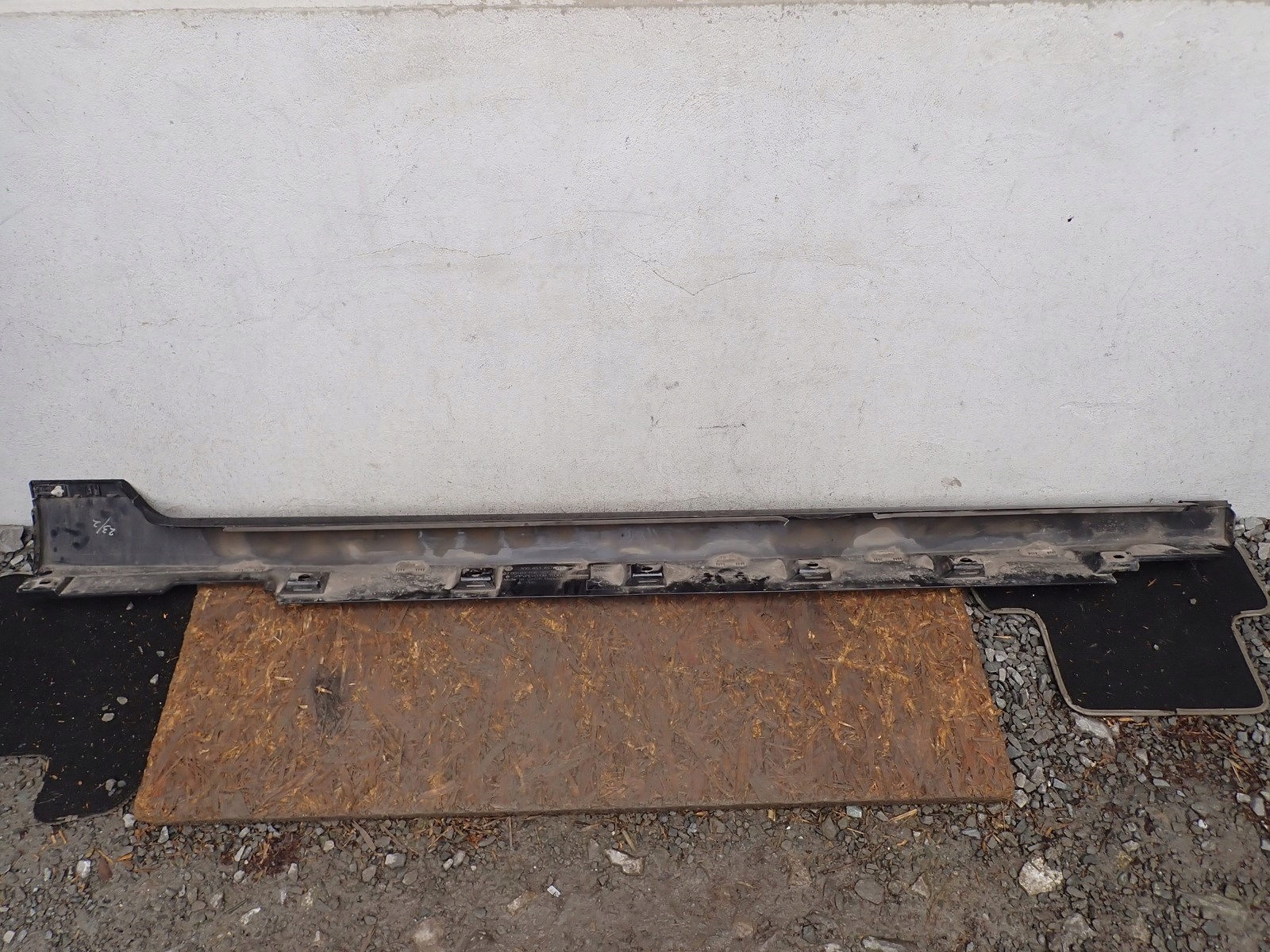 left moulding threshold threshold left VW VOLKSWAGEN PASSAT B8 2014- 3G0853857F