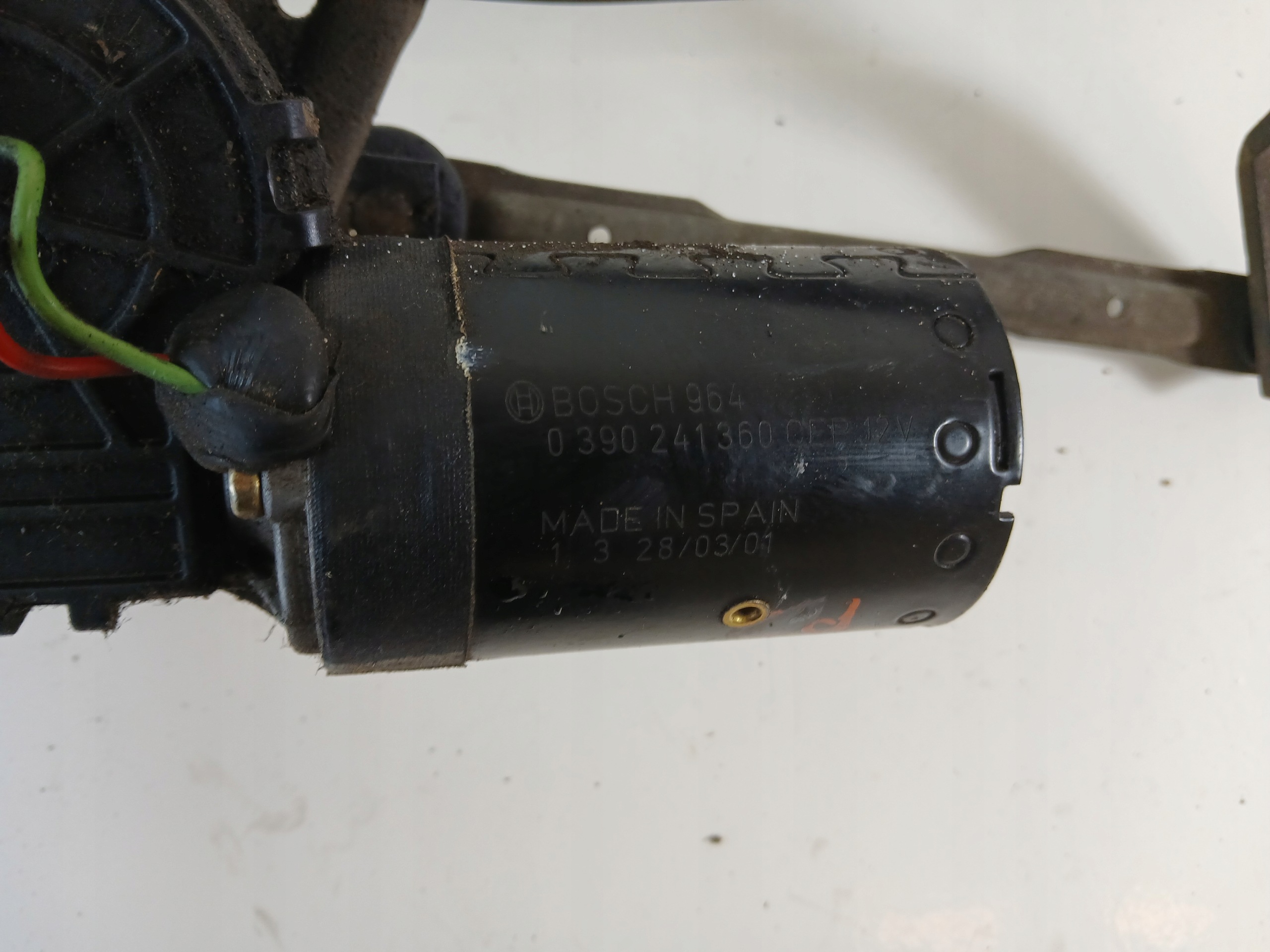 PEUGEOT 206 wiper mechanism front
