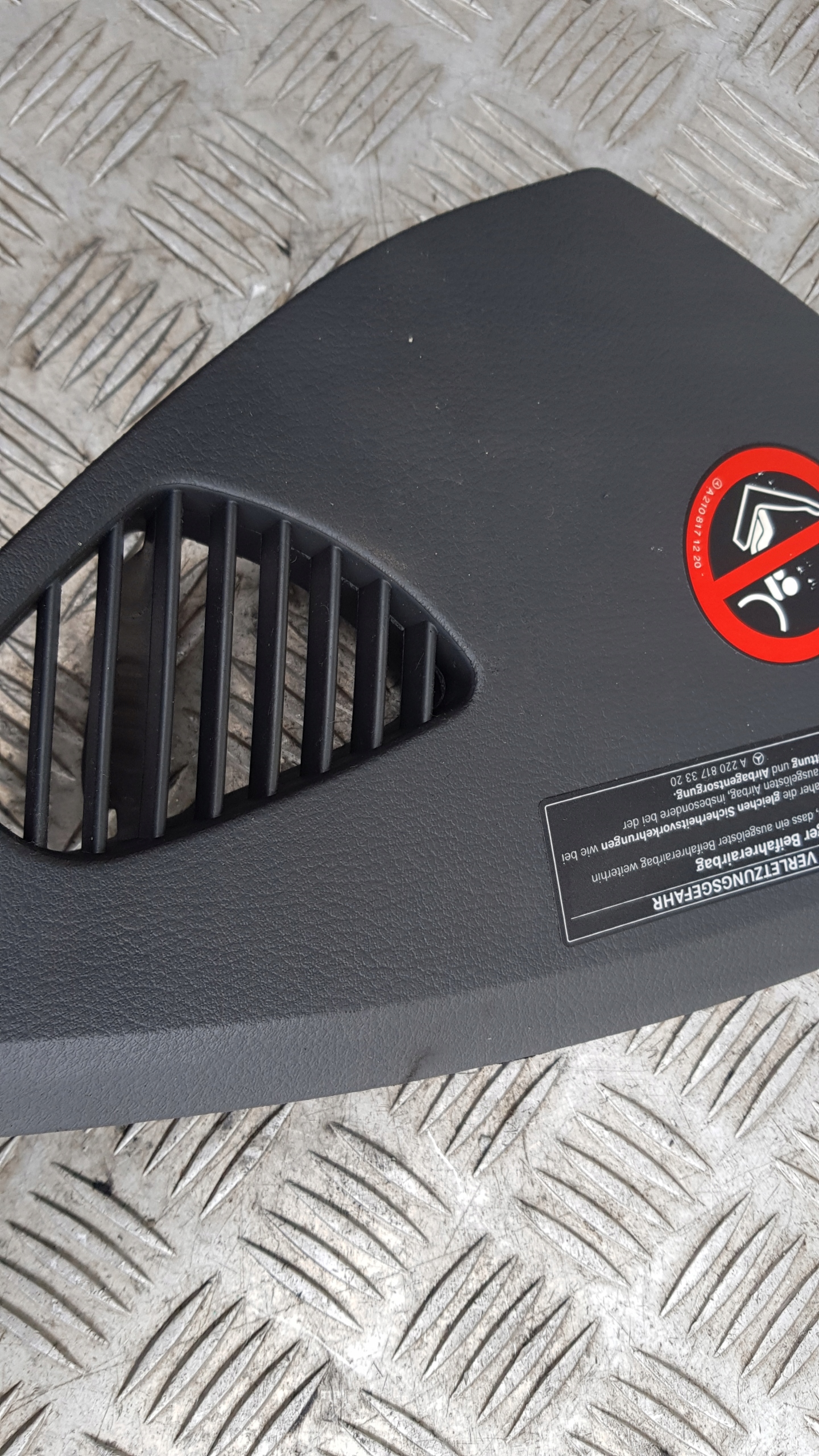 MERCEDES W220 Couvre Console Couvercle KOKPITU Droit