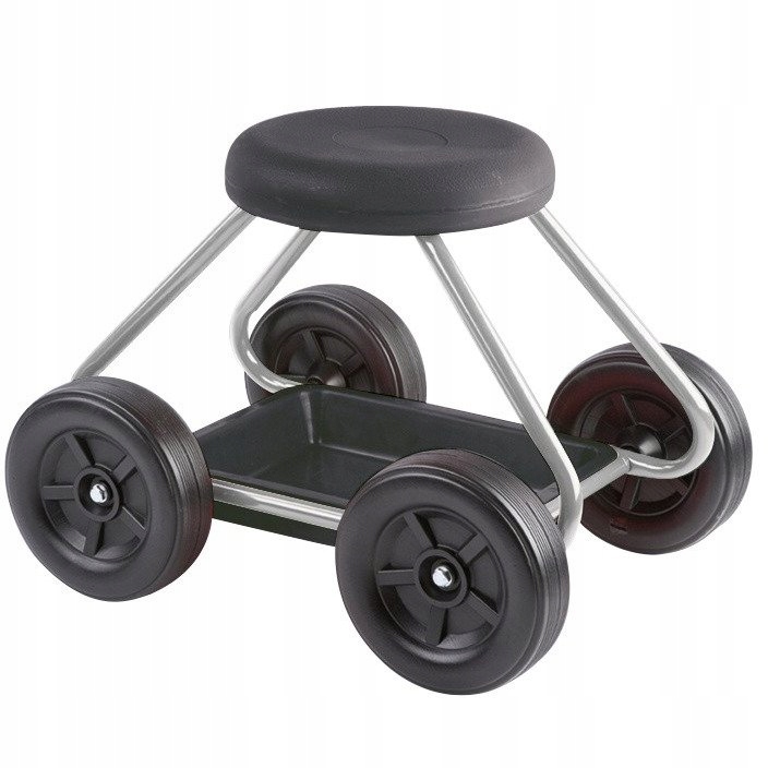 KRZESŁO DO PRAC W DOMU OGRODZIE BEZPIECZNE KOLANA 41X52X40 CM MAX 90 KG Szerokość mebla 52 cm