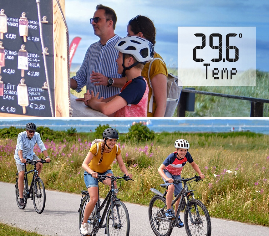 MARKOWY LICZNIK ROWEROWY SIGMA 10.0 IPX8 POLSKIE MENU TERMOMETR START/STOP Rodzaj przewodowy