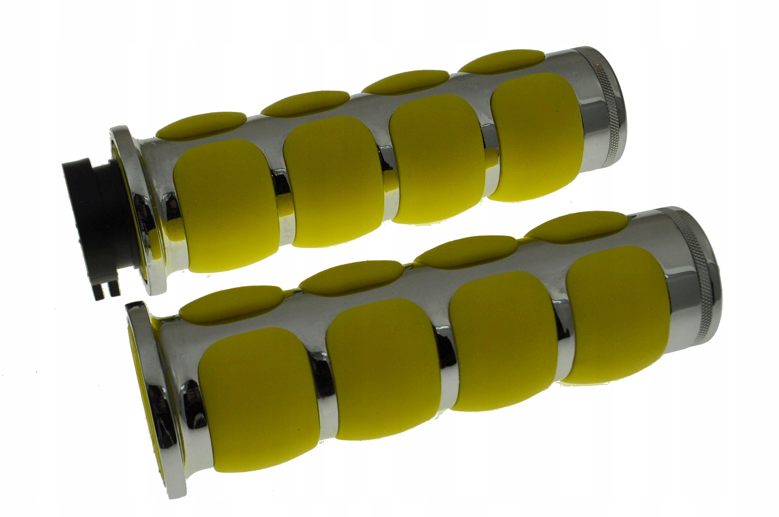 MOTJ199YELLOW - ХРОМОВАНІ МЕТАЛЕВІ ПЕРЕМИКАЧІ KAWASAKI MEAN STREAK