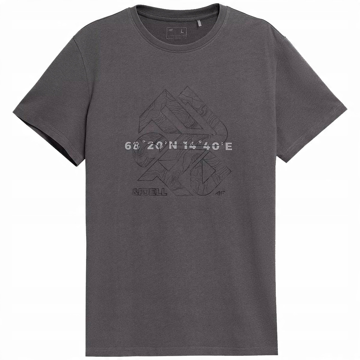 

Koszulka T-shirt L22 TSM061 - szara M