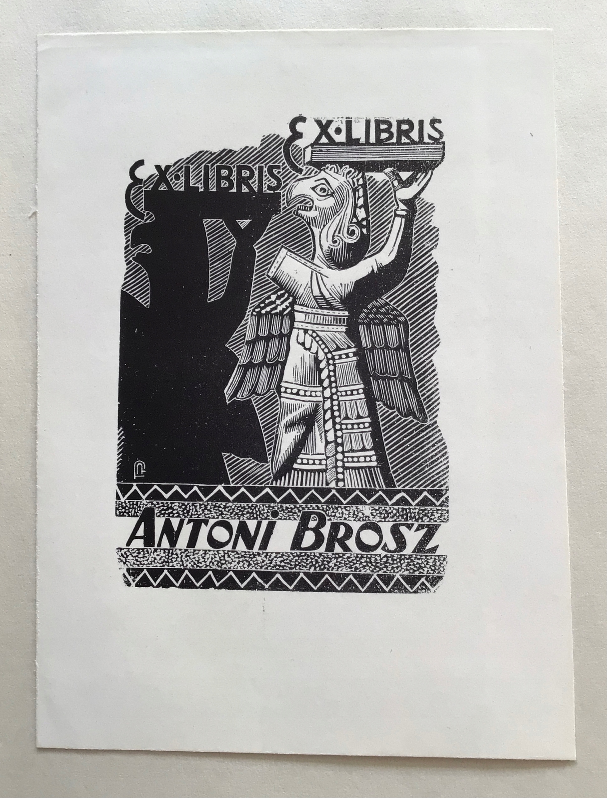 Ex-libris Antoni Brosz