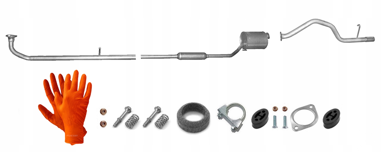 Daihatsu Cuore 1.0 12V 41 kW (1998-6/2000) Výfukový Systém