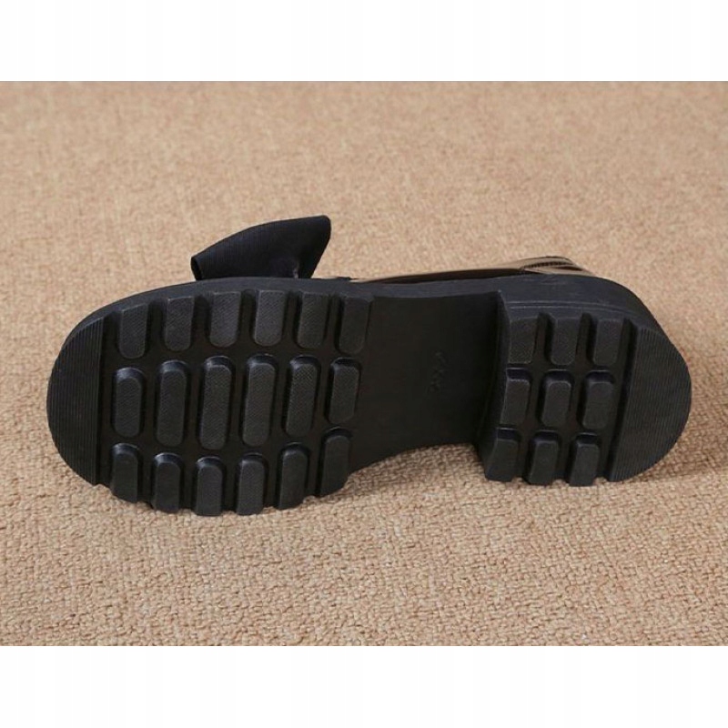 DAMSKIE MOKASYNY PÓŁBUTY WSUWANE GRUBA PODESZWA Marka inna