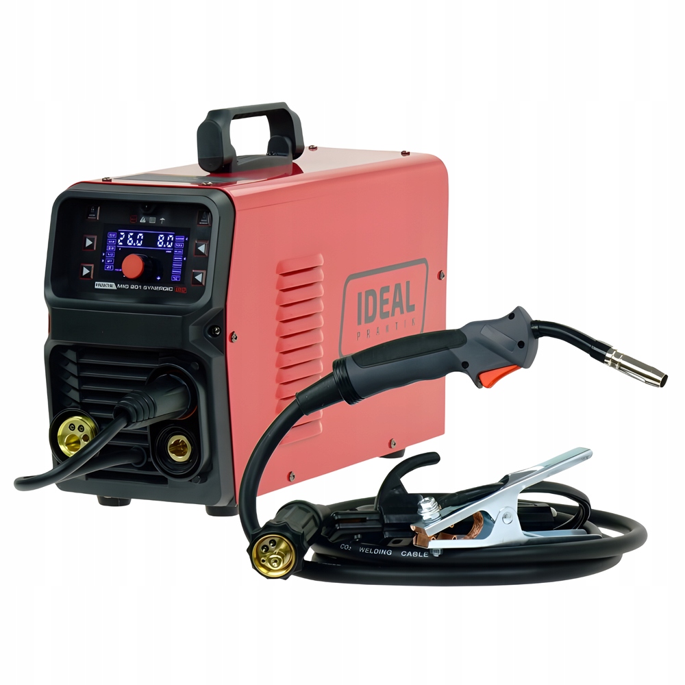 Svářečka Mig Praktik 201 Synergic Led migomat poloautomatická 2v1