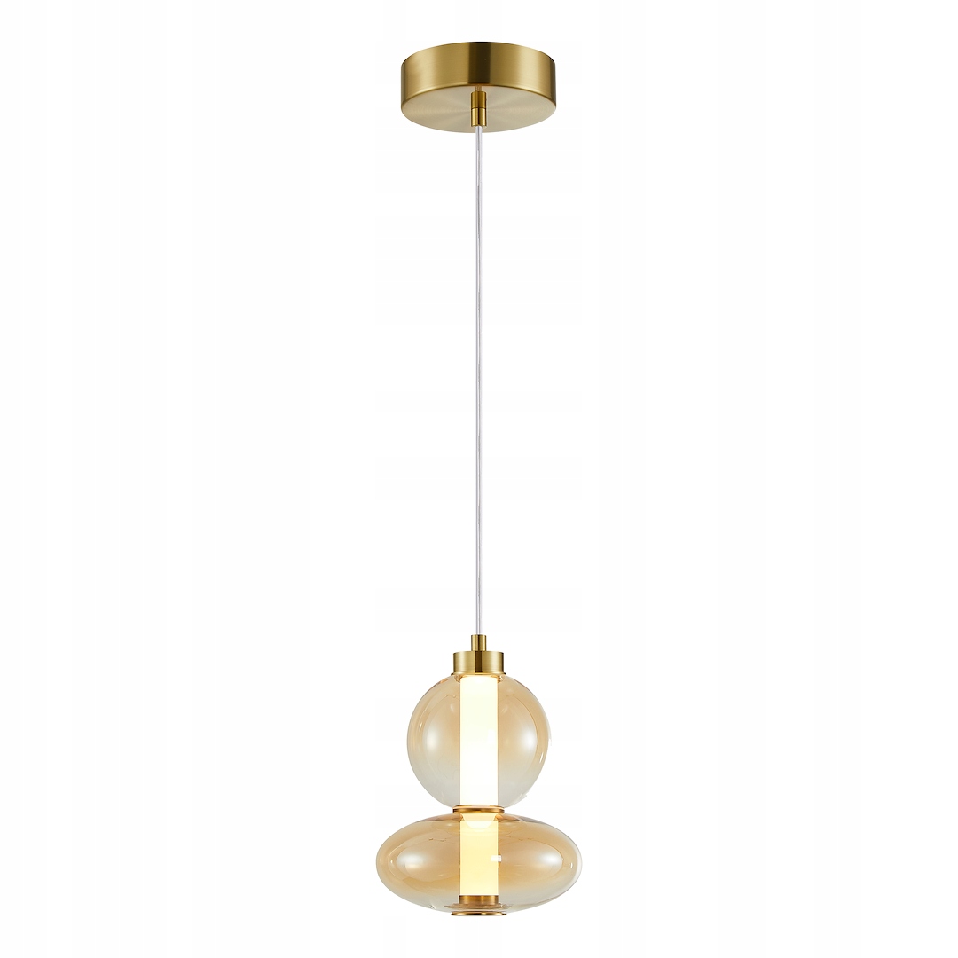 Závesná lampa Daphne Amber 12W