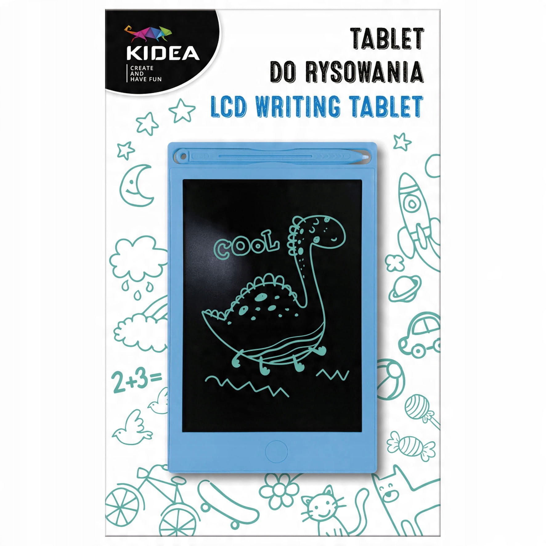 

Znikopis Tablet Do Rysowania Kidea Niebieski