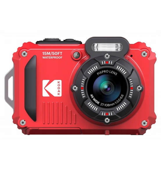 Kodak WPZ2 Waterproof Červený