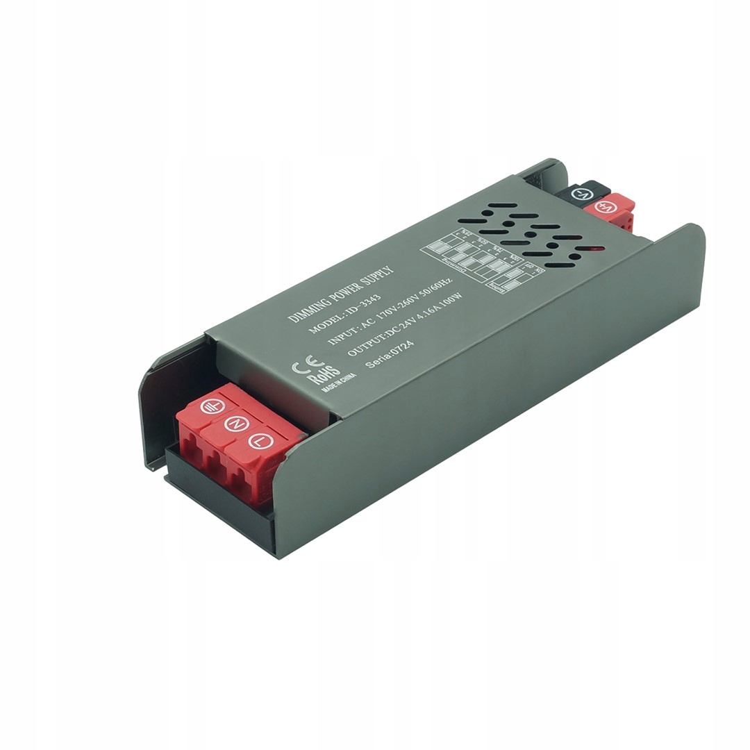 Zasilacz Ultra Slim Pro 100W 24V 4.1A Transformator Soft Start Konfiguracja