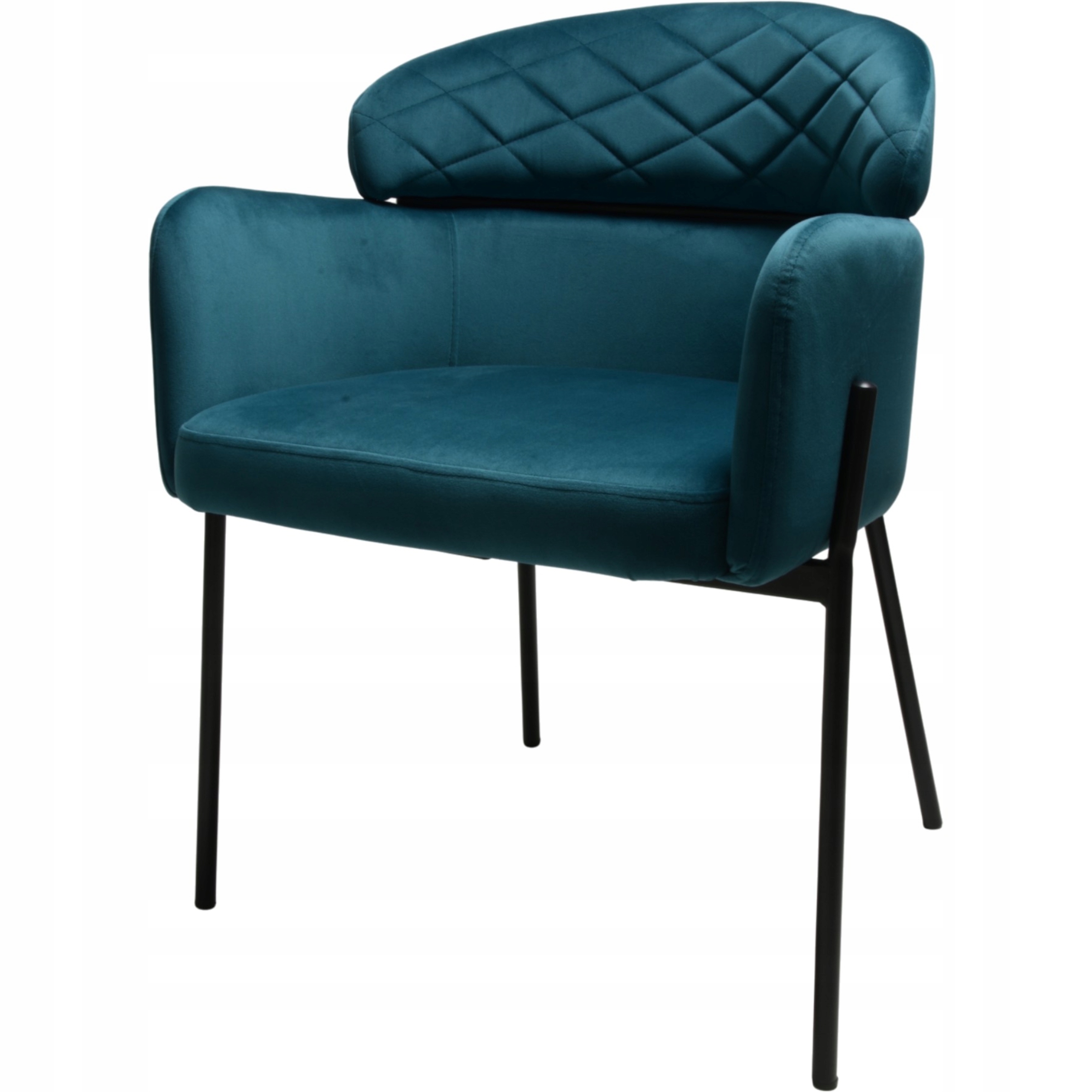 Křeslo Detroit Mořský Zelený Velur Moderní Křeslo Obývací pokoj Loft Kuchyně