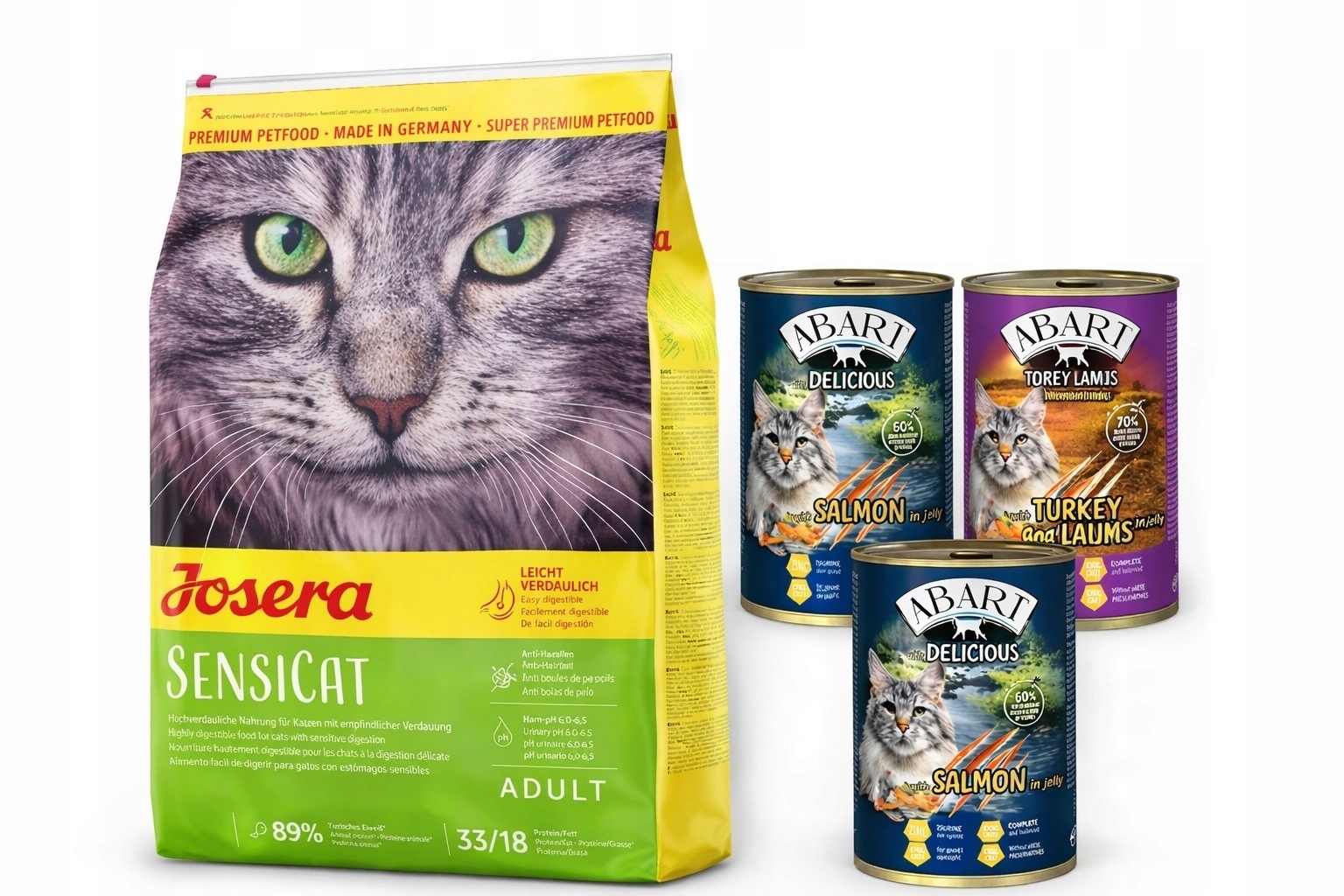 Josera Sensicat 10 kg 6 Puszek