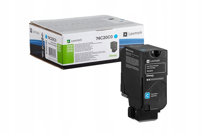 Toner Lexmark Toner CS720, CS725 Cy 7K 74C2SC0 modrý (cyan)