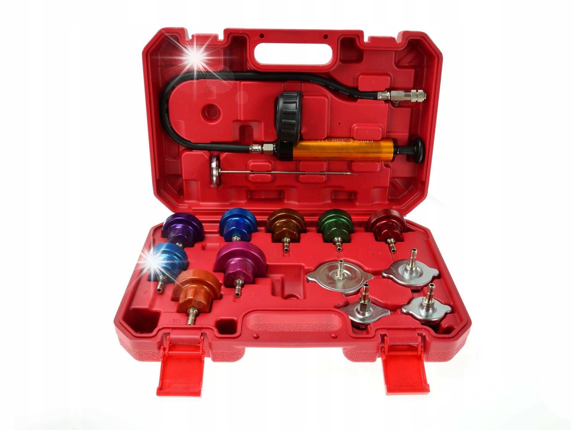 ТЕСТЕР ИЗМЕРЕНИЯ ДАВЛЕНИЯ И ТЕМПЕРАТУРЫ ОХЛАДИТЕЛЕЙ