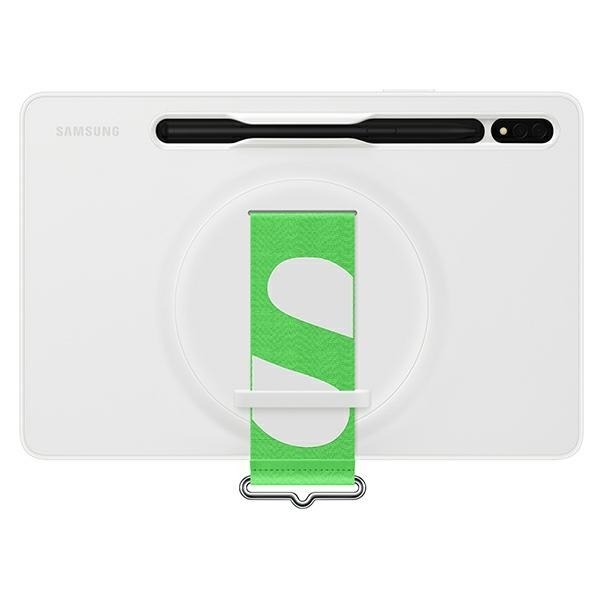 Etui Samsung EF-GX700CW Tab S8biały/white Strap Cover