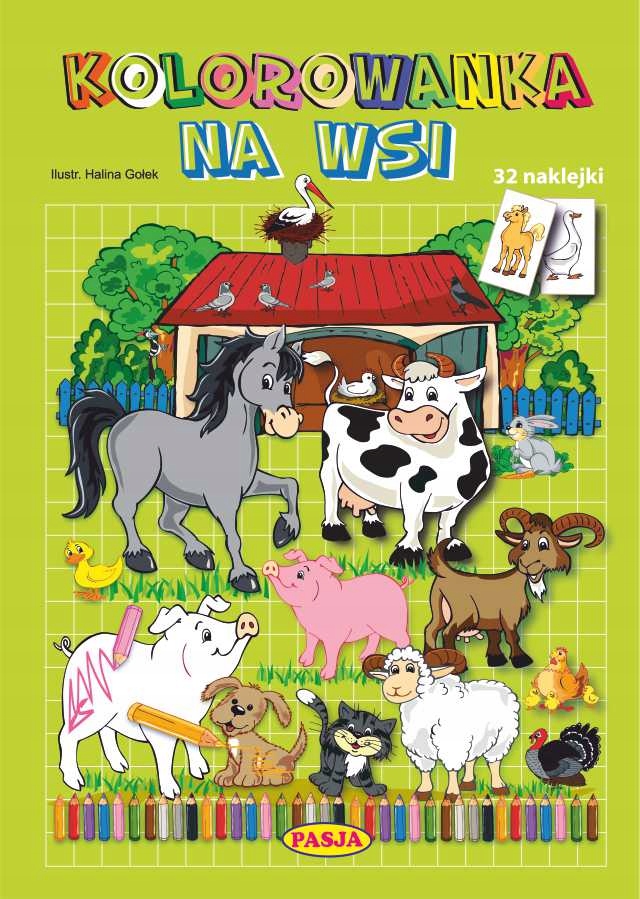 

Kolorowanka Na Wsi Pasja