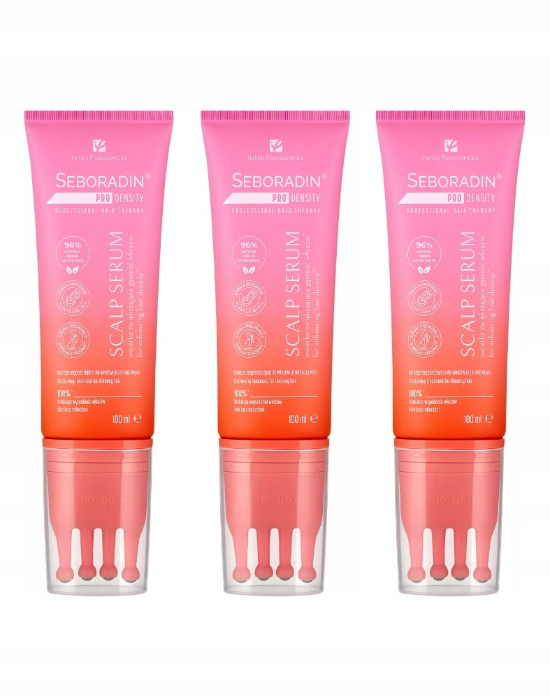 Vlasové tonikum s Pdrn a exosomy Seboradin Pro Density aplikátor 100 ml