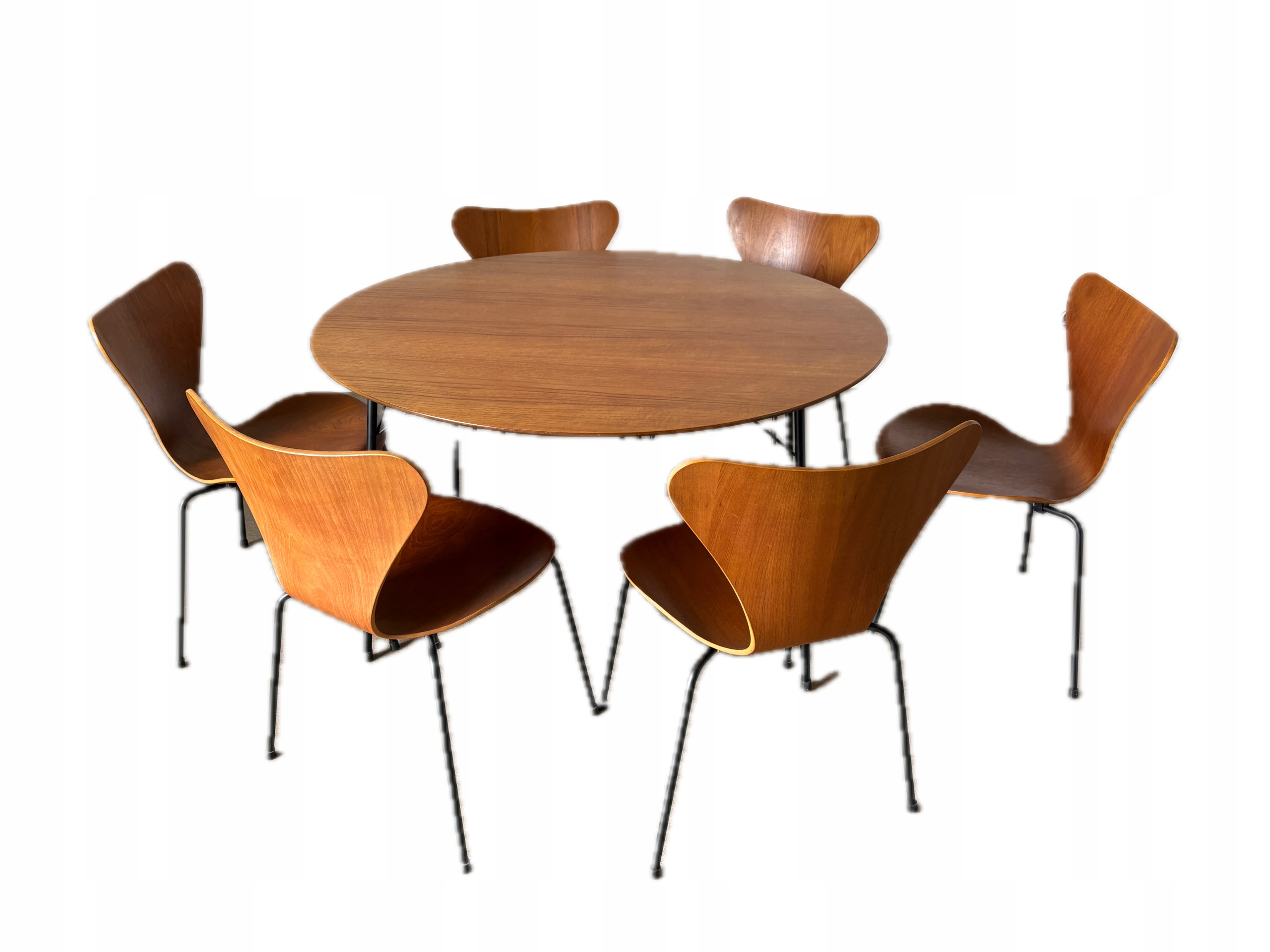 Komplet mebli duńskich Arne Jacobsen Fritz Hansen ANTYKI Domański