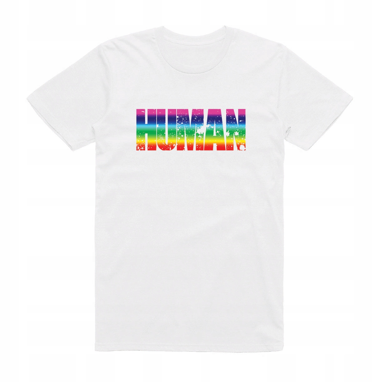 

S - Koszulka T-shirt Lgbt Tęcza Human Love Tęczowa