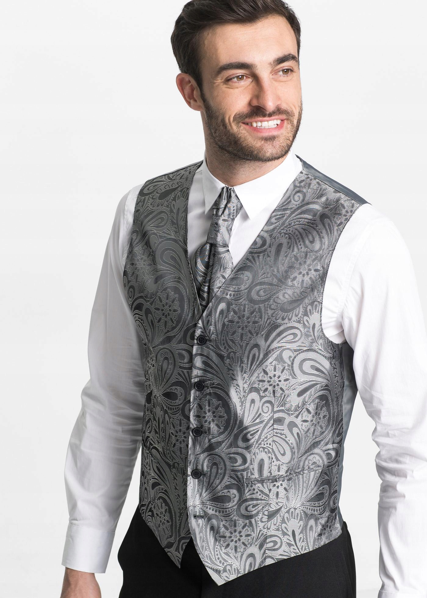 BONPRIX _ZT RBI GARNITUR ZESTAW 4 ELEMENTY _/ 60 Wzór dominujący bez wzoru