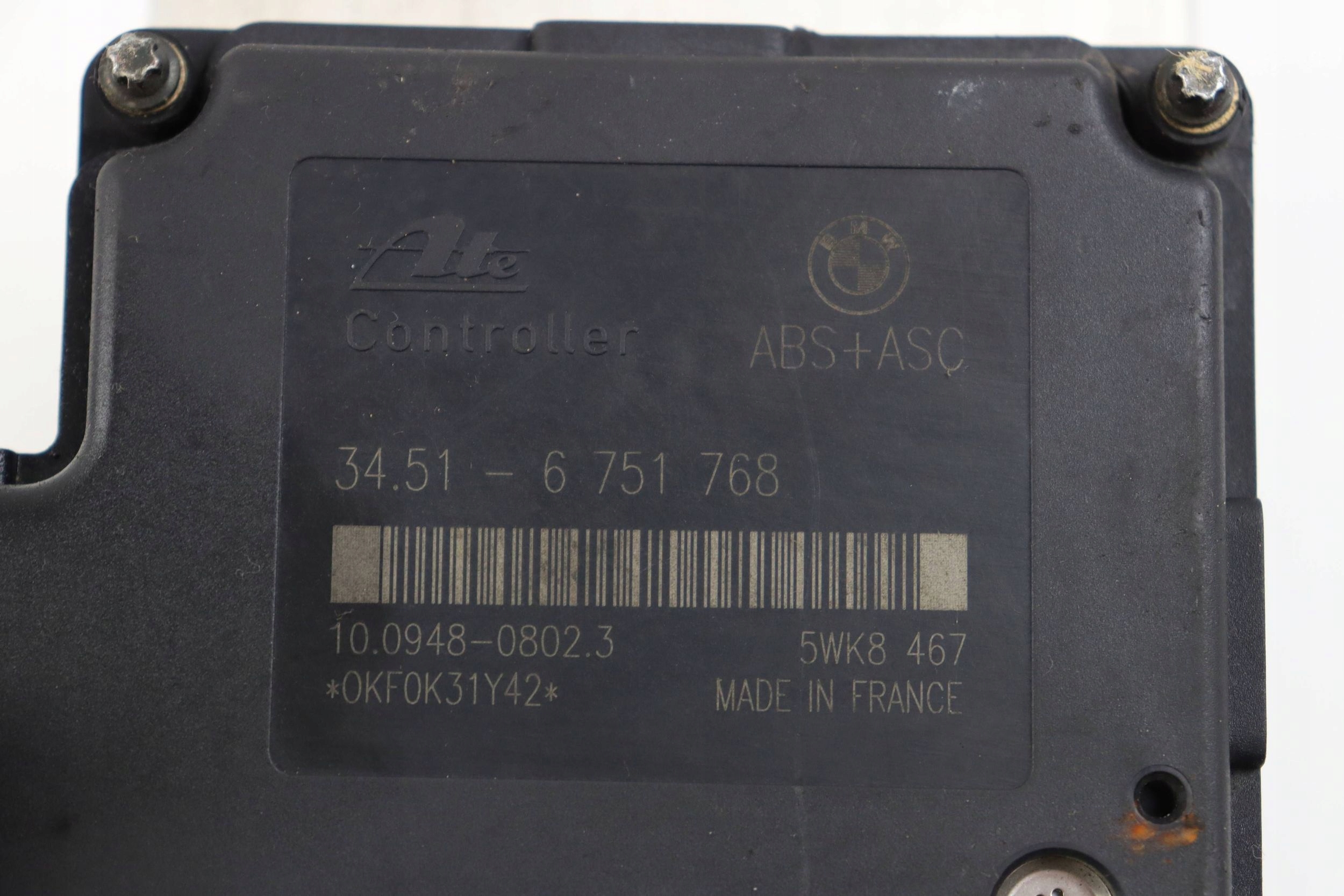 BMW 3 E46 E36 pump control unit ABS 6751767 6751768