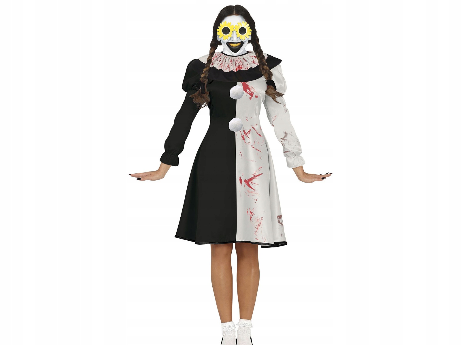 Kostým Krvavý klaun pro ženu Halloween dívka teriér