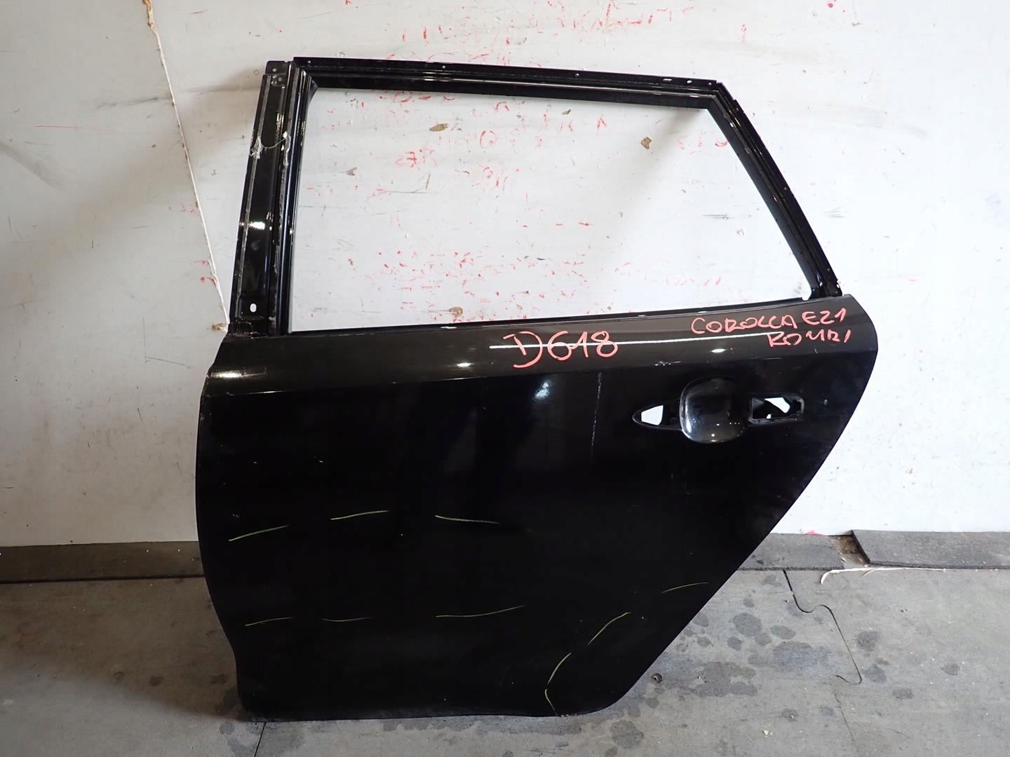 door rear part rear. left TOYOTA COROLLA E21 2019- KOMBI