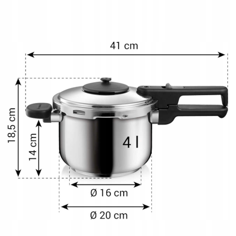Indukčný tlakový hrniec 4 litre Tescoma GrandCHEF