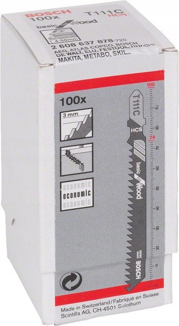 BRZESZCZOT DO WYRZYNARKI T111C 100SZT. Seria 2608637878