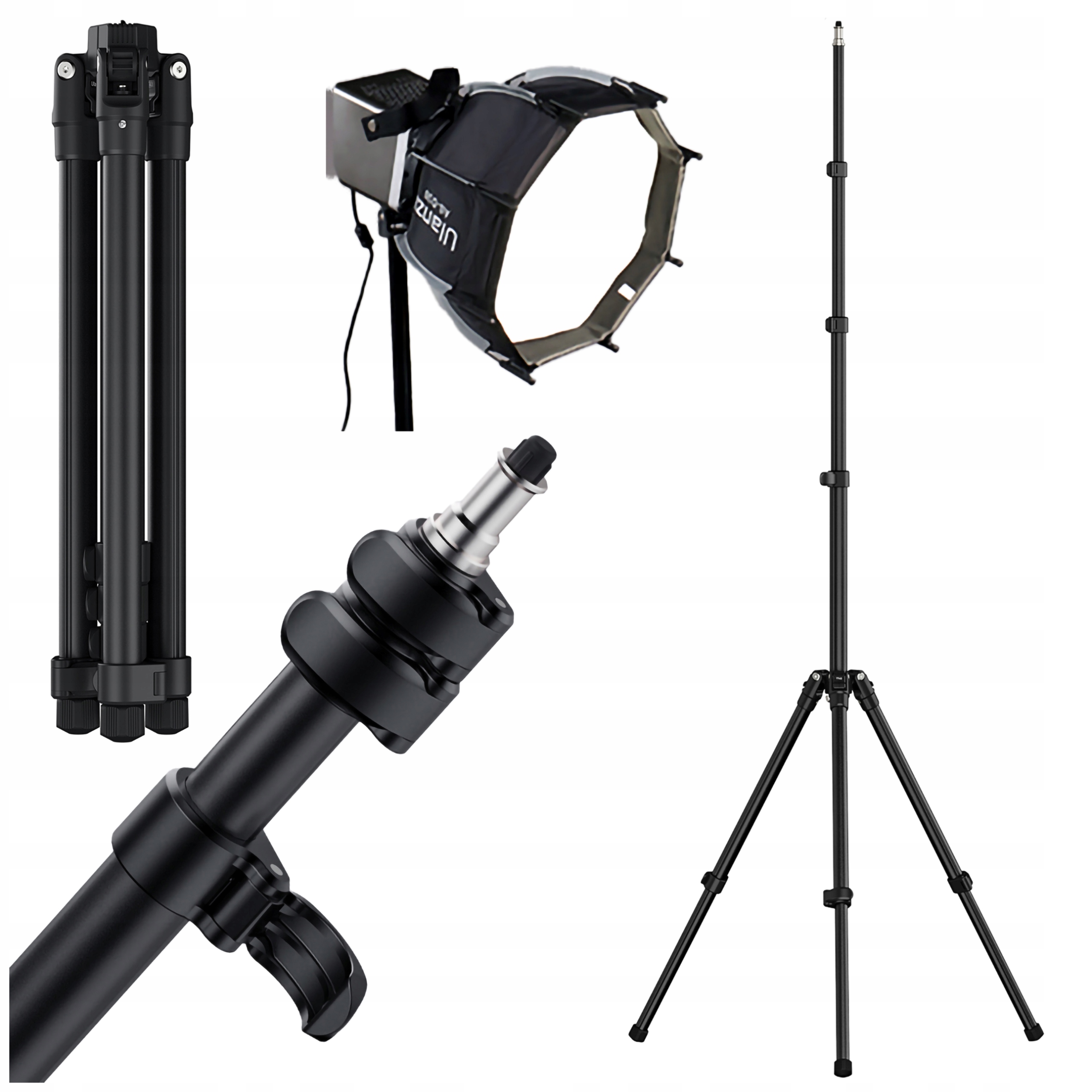 Studiový osvětlovací stativ Foto/video Ulanzi TT43 191,5 cm 5/8“ 1/4“