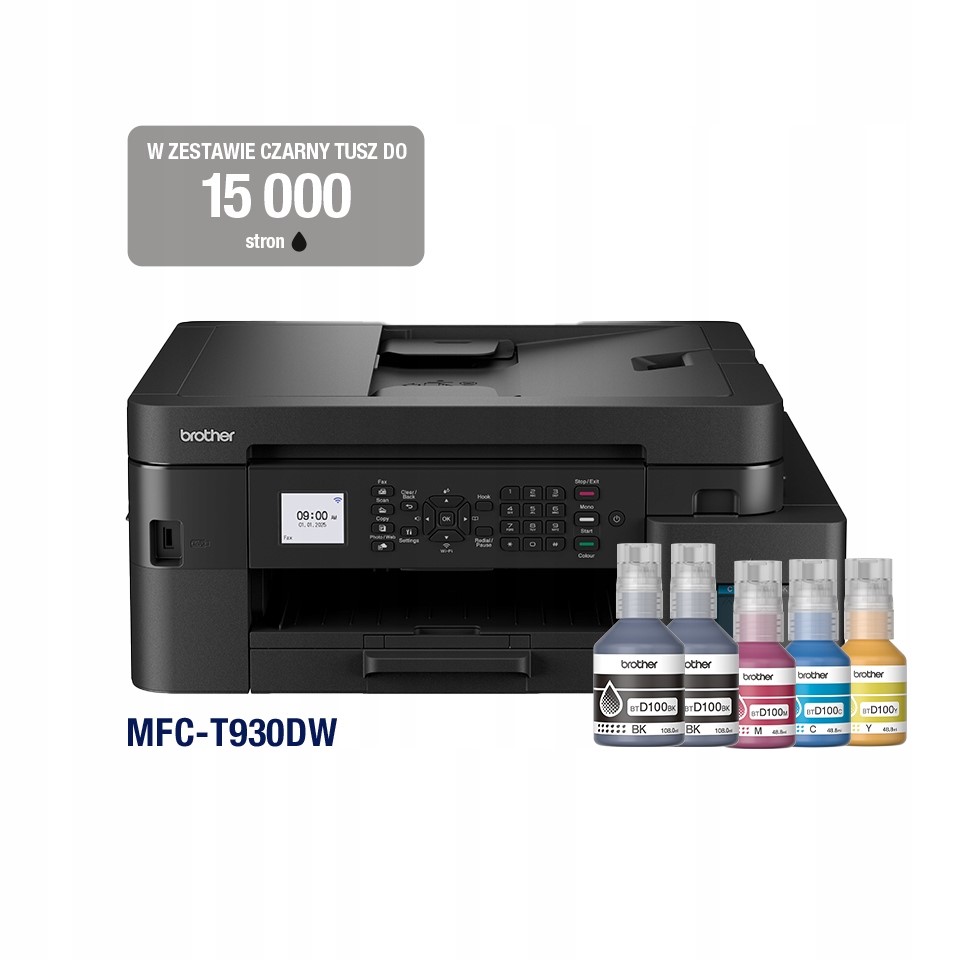 Farebná atramentová multifunkčná tlačiareň Brother MFC-T930DW InkBenefit