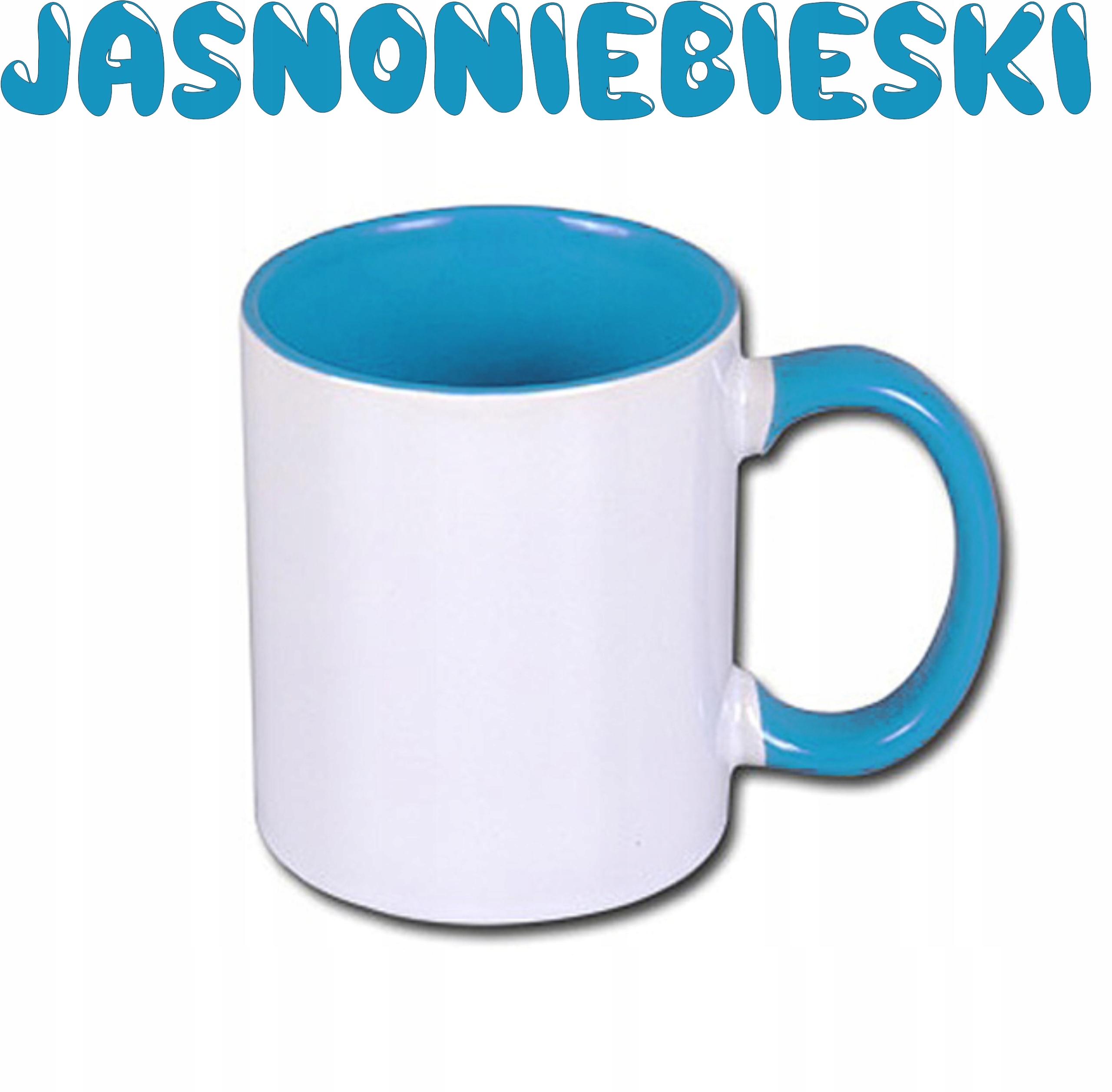 

Dopłata Kolorowe wnętrze i ucho Jasnoniebieski