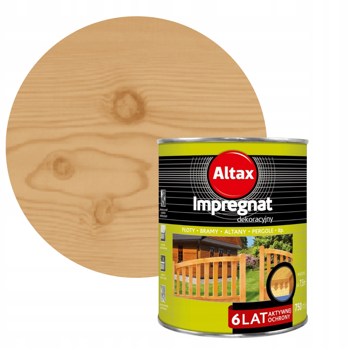 

Altax Impregnat Dekoracyjny 0,75L Bezbarwny