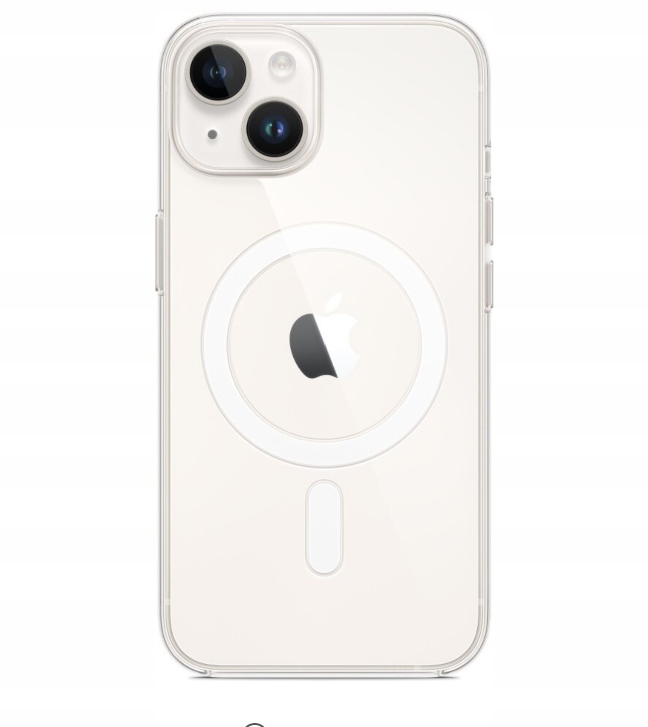 

Etui Do Apple Iphone 14 Magsafe Przezroczyste