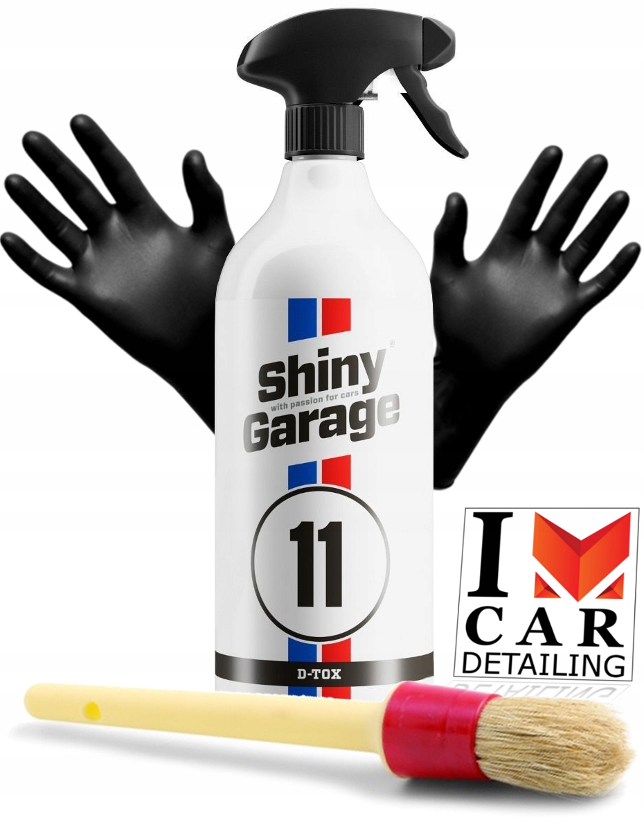 

Shiny Garage D-Tox kwawiąca felga 1l rękawiczki