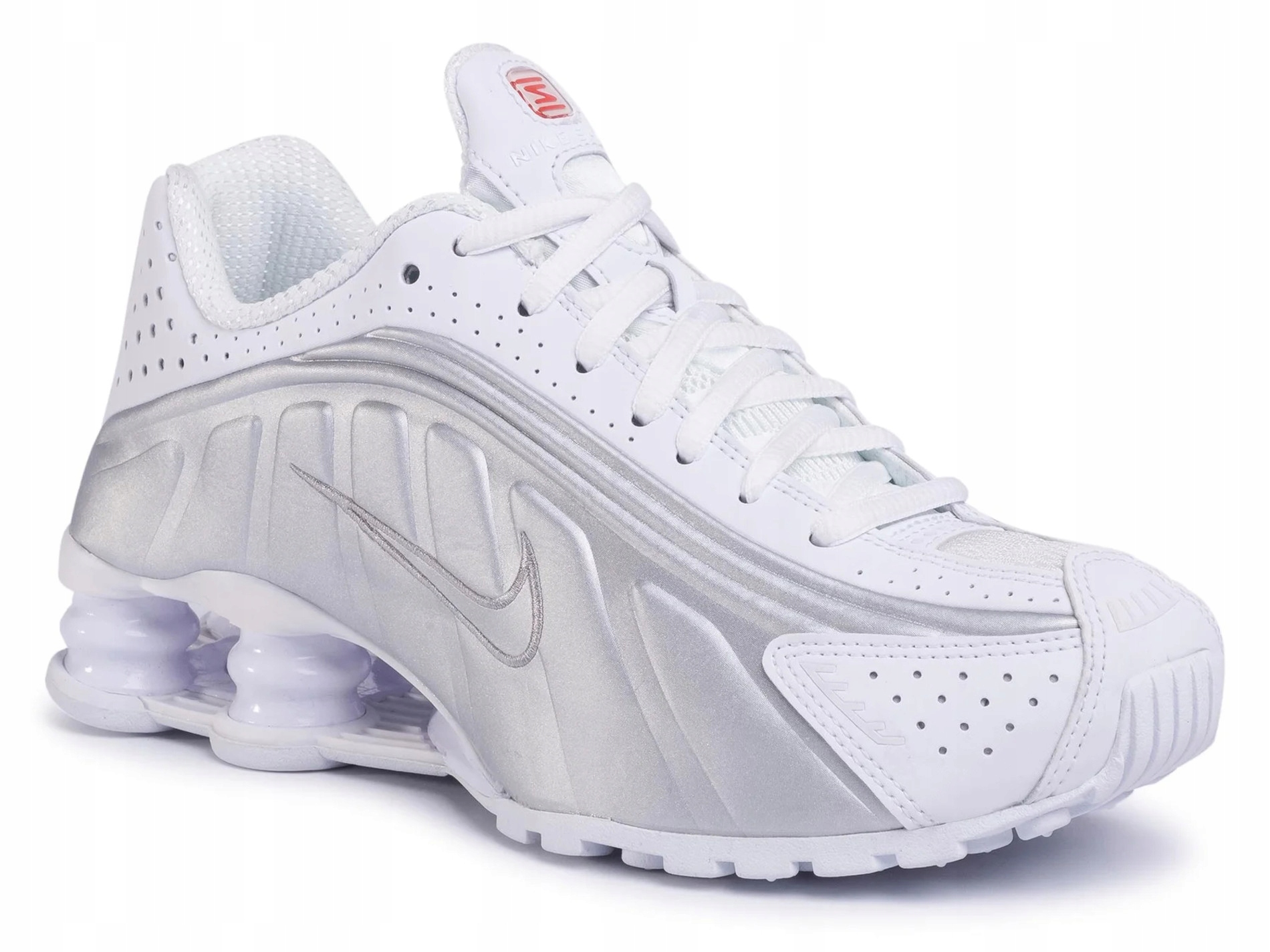 Dámské boty Nike Shox R4 AR3565-101 sportovní tenisky bílo-šedé 37,5